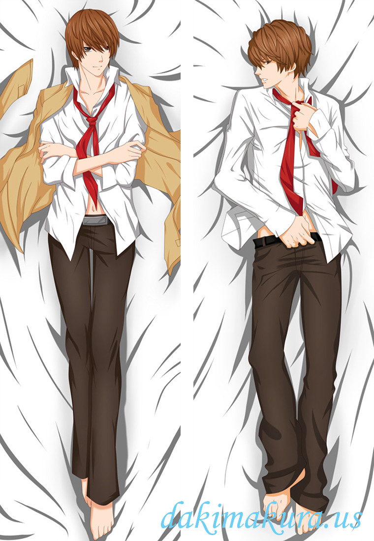 Yagami Light - Death Note Male Anime Dakimakura Japanese Hugging Body Pillow Cover